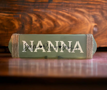 Custom wooden mom signs