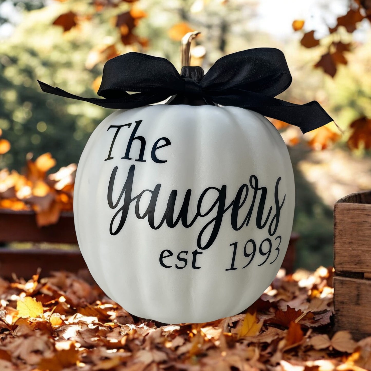 Personalized pumpkins