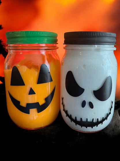 Spooky slime jar