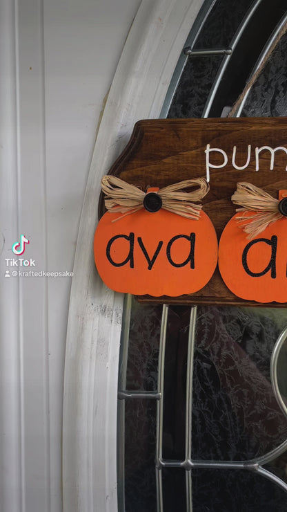 Custom pumpkin patch