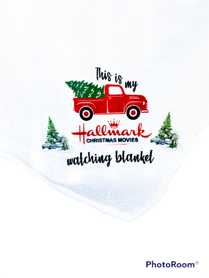 Personalized Christmas blanket