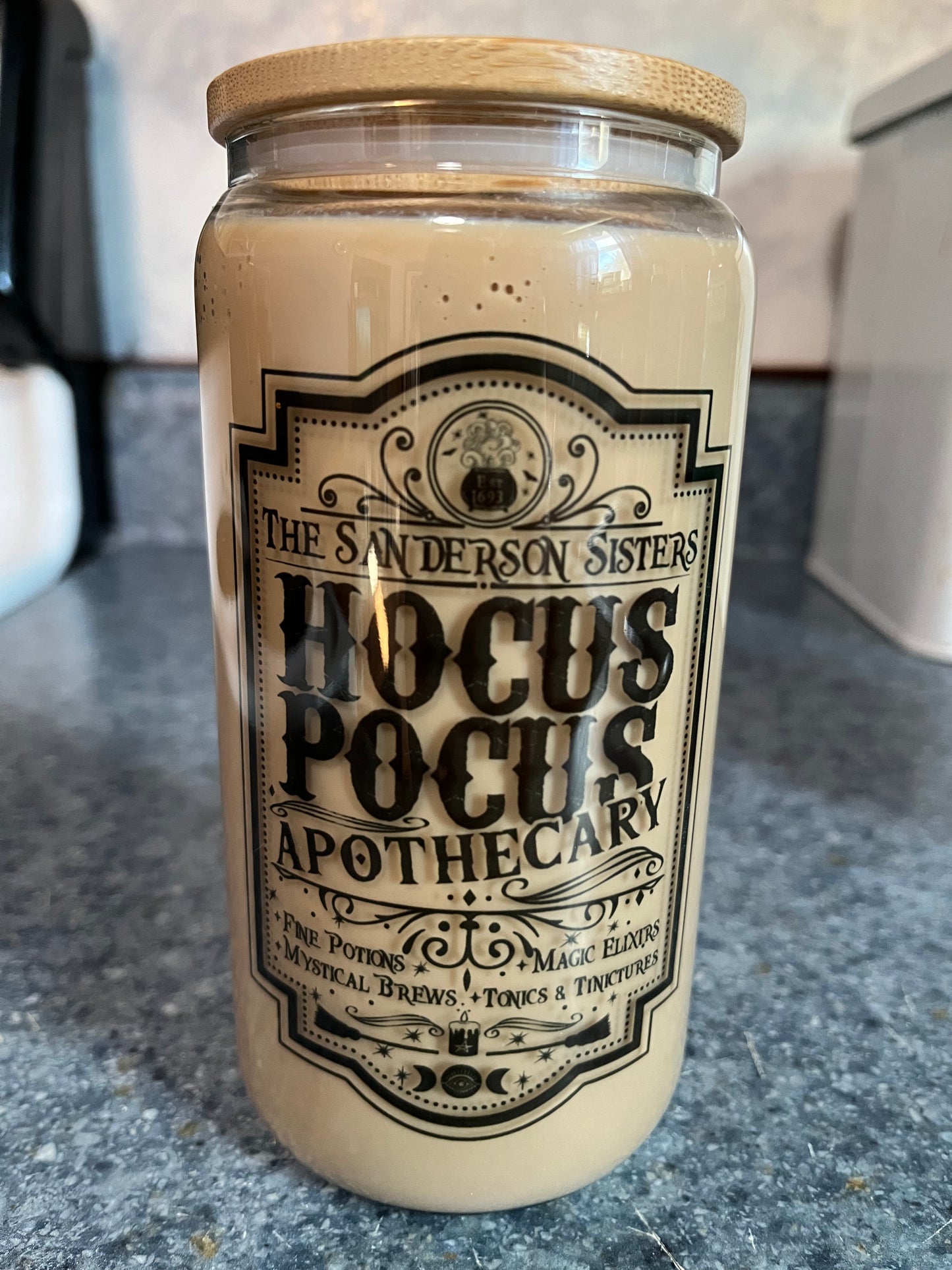 Potions 16oz Glass Can