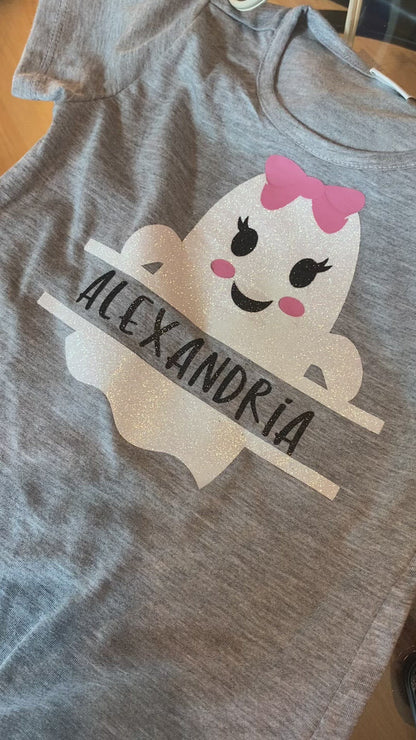 Ghost custom name t shirt